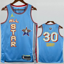 25-26 ALL-STAR CURRY #30 Light blue Top Quality Hot Pressing NBA Jersey