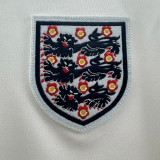 1980-1982 England Home White Retro Soccer Jersey