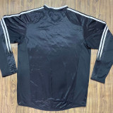2004-2005 RMA Away Black Long Sleeve Retro Soccer Jersey (长袖)
