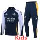 24-25 RMA Royal blue Kids Half Pull Tracksuit (童装)(半拉链)