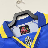1995-1996 JUV Away Blue Retro Soccer Jersey