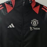 24-25 Man Utd Black Windbreaker