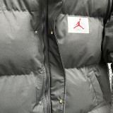 24-25 MF1 Jordan Black Hooded Cotton Coat (棉衣红标)