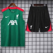 24-25 LIV Green Tank top and shorts suit