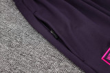24-25 West Ham Purple Half Pull Tracksuit (半拉链)