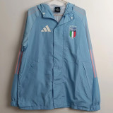 24-25 Italy Light blue Windbreaker