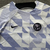 23-24 Club America Blue White Training shirts