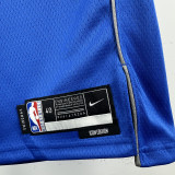 22-23 Dallas Mavericks CHRISTIE #00 Blue Top Quality Hot Pressing NBA Jersey(V领)
