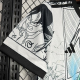 24-25 Japan White Special Edition Fans Training Shirts #蓝赛亚人