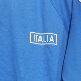 2024 Italy Blue Casual Retro Edition T-Shirts (High Quality)