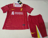 24-25 LIV Home Kids Soccer Jersey