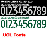 24-25 Sporting Lisbon Black Goalkeeper Soccer Jersey