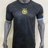 2023 Argentina Black Grey Special Edition Fans Soccer Jersey