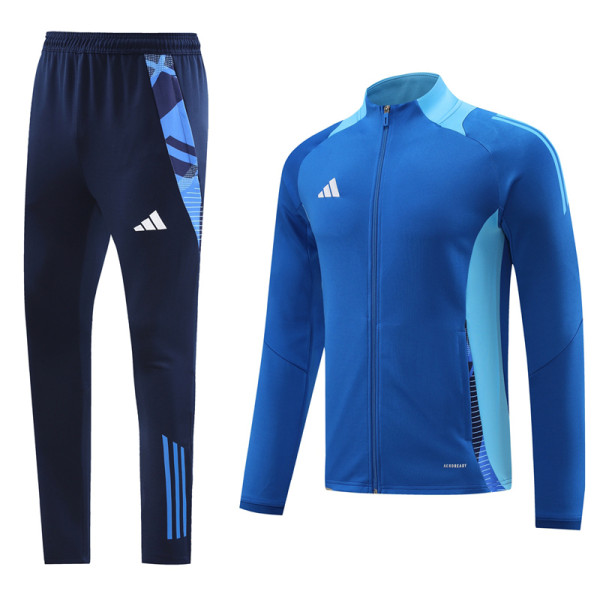 2024 AD Fancy Blue Jacket Tracksuit #AJ18