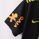 2020 Brazil Black Training shirts
