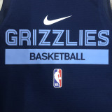 22-23 GRIZZLIES Cyan NBA Training Vest