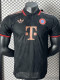 24-25 Bayern Black Casual style Player Version Soccer Jersey *有领