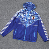 23-24 Japan Anime Edition Blue Windbreaker (High Quality)球员
