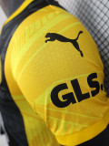 23-24 Dortmund Black Yellow Special Edition Player Version Soccer Jersey