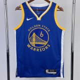 22-23 WARRIORS YOUNG #6 Blue Top Quality Hot Pressing NBA Jersey (V领)