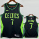 24-25 CELTICS BROWN #7 Black City Edition Top Quality Hot Pressing NBA Jersey