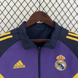 2024 RMA Black & Dark Blue Double Sided Windbreaker (双面刺绣)(双面风衣)