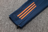 24-25 Man Utd Orange Half Pull Tracksuit (半拉链)
