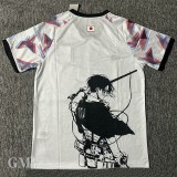 25-26 Japan White Special Edition Fans Soccer Jersey *