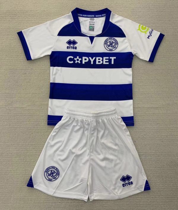 24-25 Queens Park Rangers Home Kids Soccer Jersey