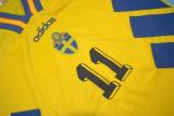1994-1996 Sweden Home Retro Soccer Jersey