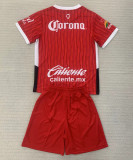 24-25 Toluca Home Kids Soccer Jersey