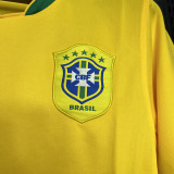 2006 Brazil Home Retro Soccer Jersey