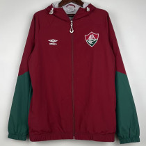 23-24 Fluminense Red Green Windbreaker