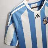 2010 Argentina Home Retro Soccer Jersey
