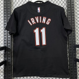 T201 Nets IRVING #11 Black High Quality Casual T-Shirt