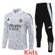 24-25 RMA White Kids Half Pull Tracksuit (童装)(半拉链)
