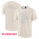 24-25 WARRIORS Milky White High Quality Casual T-Shirt