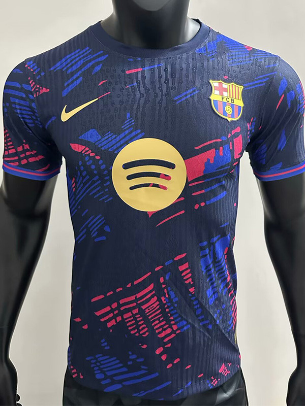 25-26 BAR Blue Red Special Edition Player Version Training Shirts