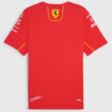 2024 F1 Ferrari #16 Red Racing Suit (圆领)