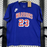 T227 WARRIORS GREEN #23 Blue High Quality Casual T-Shirt