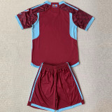 24-25 Colorado Rapids Home Kids Soccer Jersey (带章)