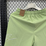 D700 NK Green Casual Short Pants