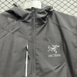 2024 ARC-TERYX Velvet Thickened warm Black Outdoor Jackets #F5加绒冲锋衣