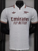 25-26 ARS White Special Edition Player Version Soccer Jersey 三叶草