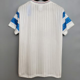 1990 Marseille Home Retro Soccer Jersey