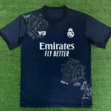 23-24 RMA Y-3 Black Fans Soccer Jersey (胶标)