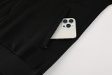 24-25 PSG Jordan Black Jacket Tracksuit #03