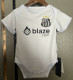 24-25 Santos FC Home Baby Infant Crawl Suit
