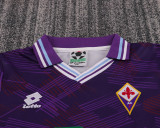1992-1993 Fiorentina Home Kids Retro Soccer Jersey
