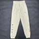W9纯棉卫裤 NK White Top Quality Sweatpants (Have Pocket)